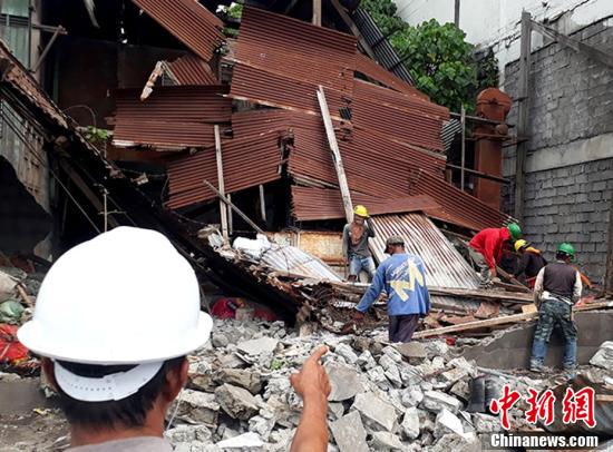 地震研究所称,菲国南部的桑托斯将军市,科罗纳达尔市,西达沃省等多个