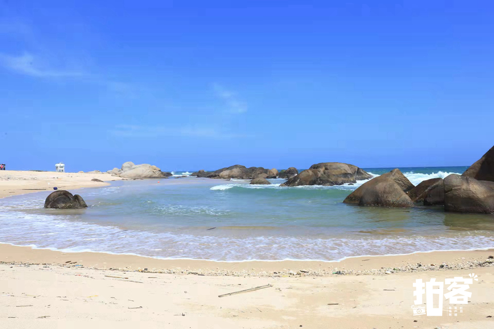 拍客美不胜收的文昌抱虎角你去过吗