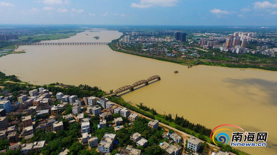 瞰海南|心痛!作为日侵华罪证的南渡江铁桥锈蚀损毁严重