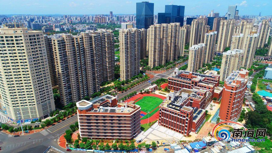 【瞰海南】航拍人大附中海口学校 9月正式开学