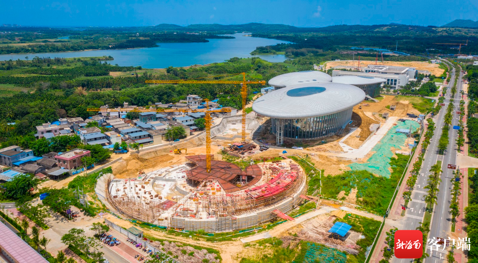 瞰海南·聚焦重点园区 | 航拍博鳌乐城国际医疗旅游先行区 一座开放的