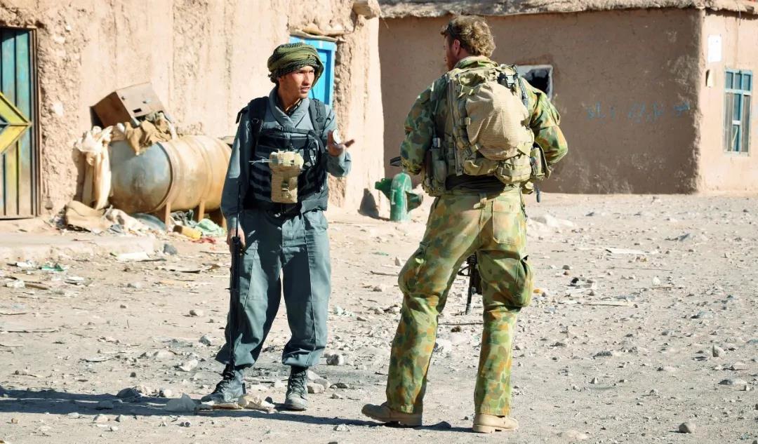 澳大利亚驻阿富汗士兵